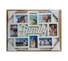 03272 Фотоколлаж, белый, "Family" 8 фото, M35 (12)