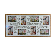 Foto colaj, alb, "Family si Love" 8 foto, S5-9 (24)