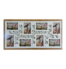 Foto colaj, alb, "Family si Love" 8 foto, S5-9 (24)