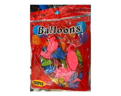 Baloane multicolore 100buc (100)