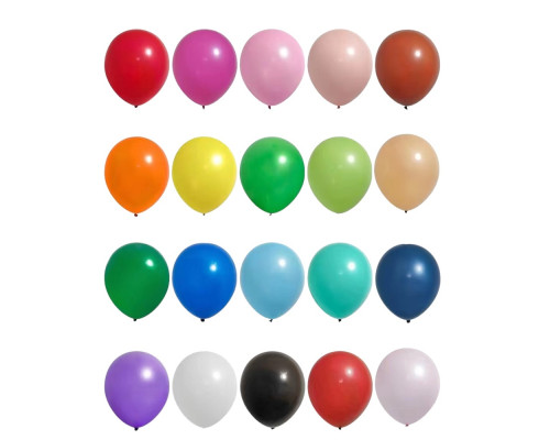 Baloane multicolore 100buc (100)