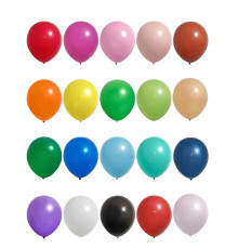 Baloane multicolore 100buc (100)