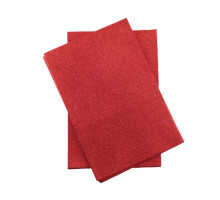 Spumă eva autoadezivă cu sclipic, 20 * 30cm, rosu 10foi CH-4 (120)