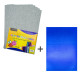 Foamiran cu sclipici, 20*30cm, argintiu 10foi+ CH-3 (120)
