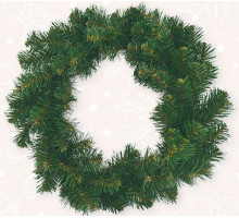 Coronita decorativa de Craciun d-35 cm, fara ornamente, Novogod'ko 904469 (15)