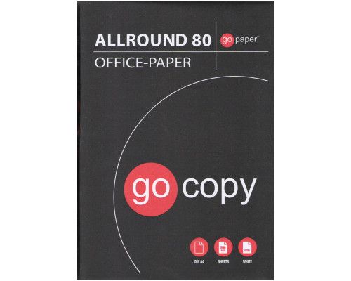 Hirtie pentru imprimanta A4 Allround80 Go copy 80g/m2, 500file