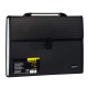 Servieta din plastic A4 13sectii negru, PP 1000мк, 10501 SCHOLZ