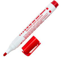 Marker pt tabla, 3,5mm, varf rotund, rosu, 224-01N, NORMA (12/720)