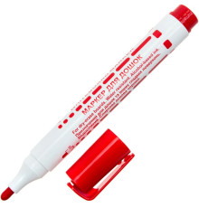 Marker pt tabla, 3,5mm, varf rotund, rosu, 224-01N, NORMA (12/720)