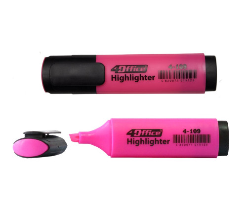 Marker text 1-5mm, roz, 4-109 4OFFICE (10/240) Marker text 1-5mm, roz, 4-109 4OFFICE (10/240)