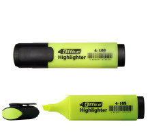 Marker text 1-5mm, galben, 4-109 4OFFICE (10/240)