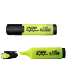 Marker text 1-5mm, galben, 4-109 4OFFICE (10/240)