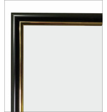 Rama foto A4 cu suport negru cu aur 15-01-02 CM*3958