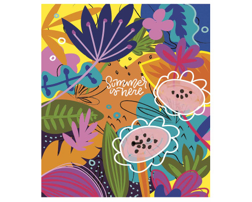 Tетрадь 80л. линия, Genius, "Summer is here" 080-3225L (5/50)