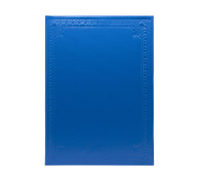 Mapa pentru semnaturi A4 cu ornament albastru S12-35