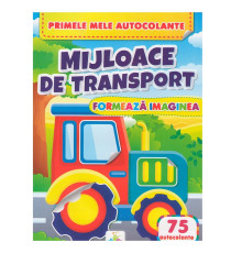 Formeaza imaginea. Mijloace de transport. 75 autocolante N*7306