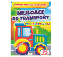 Formeaza imaginea. Mijloace de transport. 75 autocolante N*7306