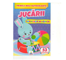 Formeaza imaginea. Jucarii. 53 autocolante N*7344
