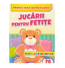 Formeaza imaginea. Jucarii pentru fetite. 70 autocolante N*7351