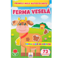 Formeaza imaginea. Ferma vesela. 73 autocolante N*7313