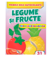 Formeaza imaginea. Legume si fructe. 31 autocolante N*7368