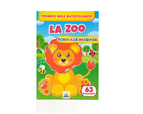 Formeaza imaginea. La Zoo. 63 autocolante N*7290
