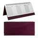 Planificator nedatat bordo 30*14