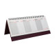 Planificator nedatat bordo 30*14