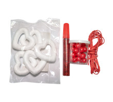 52320 Set pentru creatie copii "Ghirlanda din inimioare"