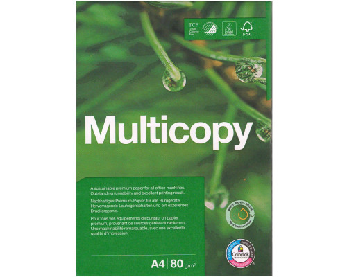 Hartie А4 Cl. A+ "MULTICOPY", 80gr/m2, 500foi (5)