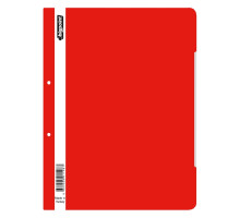 Папка скорошиватель с перфор. А4 красная, (50/1000)