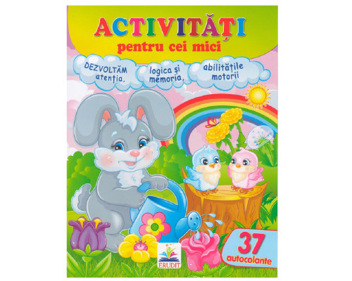 Activitati pentru cei mici "Iepuras" +37autocolante N*7528