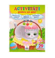 Activitati pentru cei mici "Pisica" +29autocolante N*7511