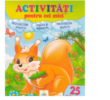 Activitati pentru cei mici "Veverita" +25autocolante N*7498