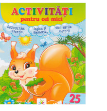 Activitati pentru cei mici "Veverita" +25autocolante N*7498