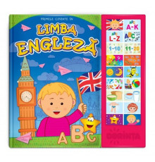 Carte cu sunete. Primele cuvinte in limba engleza D*3271