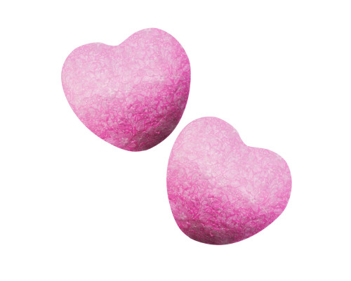 Set pentru creatie copii "2 inimi decor roz" Set pentru creatie copii "2 inimi decor roz"