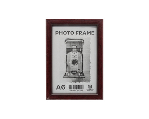Фоторамка A6 10*15 c ножкой-подставкой коричневая, 15мм F1503-1231 CM*2455
