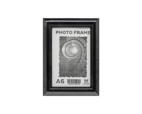 Фоторамка A6 10*15 c ножкой-подставкой черная, 20мм F2002-4 CM*2469