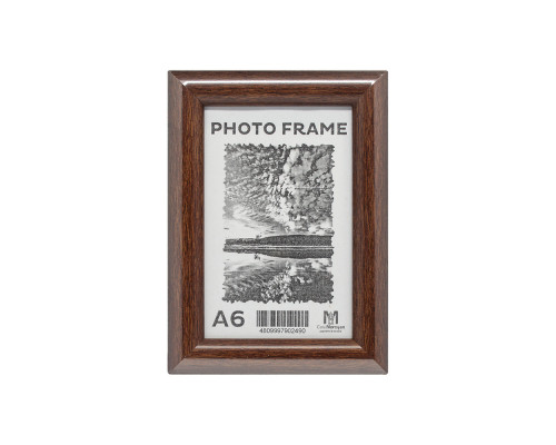 Фоторамка A6 10*15 c ножкой-подставкой коричневая, 20мм F2002-3 CM*2490