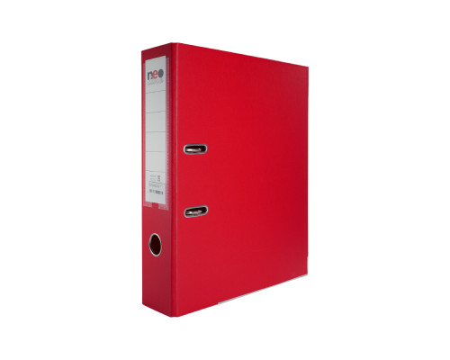 Biblioraft A4, 7,5 cm, PVC, rosu, FC-556 (50)