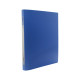 Папка A4 с зажимом и внутренным карманом, синяя 7201 (28/168)
