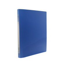 Папка A4 с зажимом и внутренным карманом, синяя 7201 (28/168)