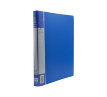 Мapa A4 cu clipsa laterala lunga, si cu buzunar, albastru 5305 (24/144)