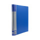Папка A4 с длинным зажимом и внутренным карманом, синяя 5305 (24/144)