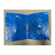 Mapa plastic cu 2 inele A4, albastru, negru 2502 (120)