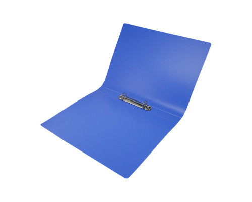 Mapa plastic A4 cu 2 inele, 3cm, albastru, negru 2502 (120)