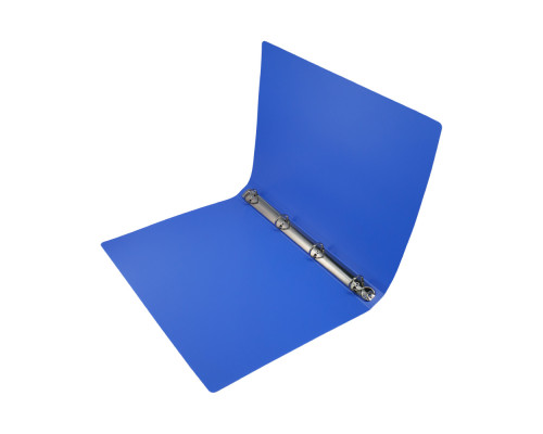 Mapa plastic cu 4 inele A4, albastra, 2504 (120)