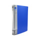 Mapa plastic cu 4 inele A4, albastra, 2504 (120)