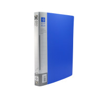 Mapa plastic cu 4 inele A4, albastra, 2504 (120)